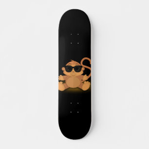 Skateboard Cool Monkey