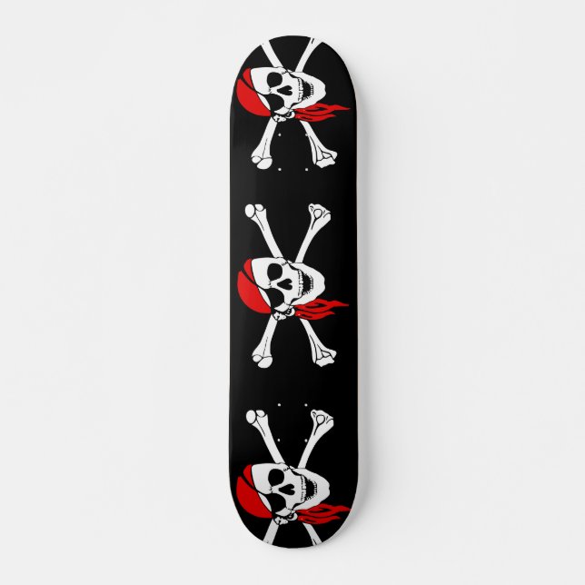 Skateboard Cool Pirate (Devant)