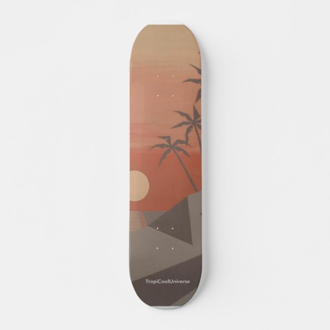 Skateboard COOL TROPICS (Devant)