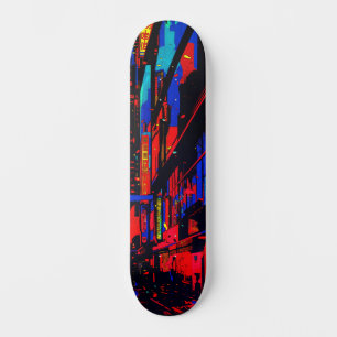 Skateboard Cool Urban City Scape Street Art inspiré Deck