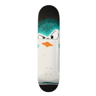 Skateboard Copie turquoise de photo de parties scintillantes