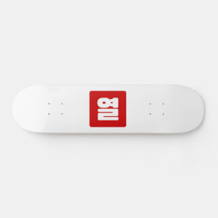 Skateboard Coréen Numéro 10 Dix 열