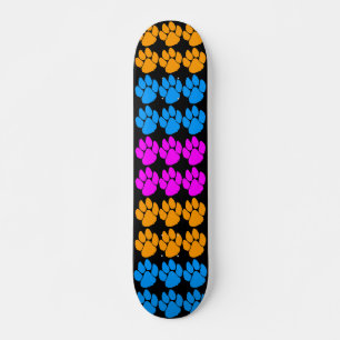 SKATEBOARD COREY TIGER 1980 TIGER TRACKS MULTI COLOR