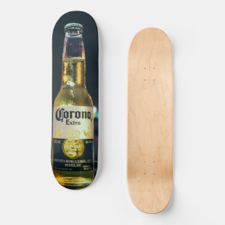 Skateboard Corona est la bière du Mexique en skate