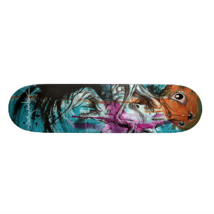 Skateboard Corps d'Alex Pardee "Stoomach "