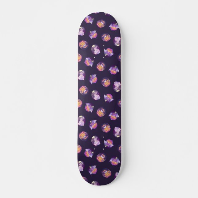 Skateboard Costume citrouille Animaux Motif (Devant)