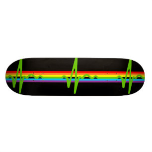 Skateboard Côté de plate-forme de la lune