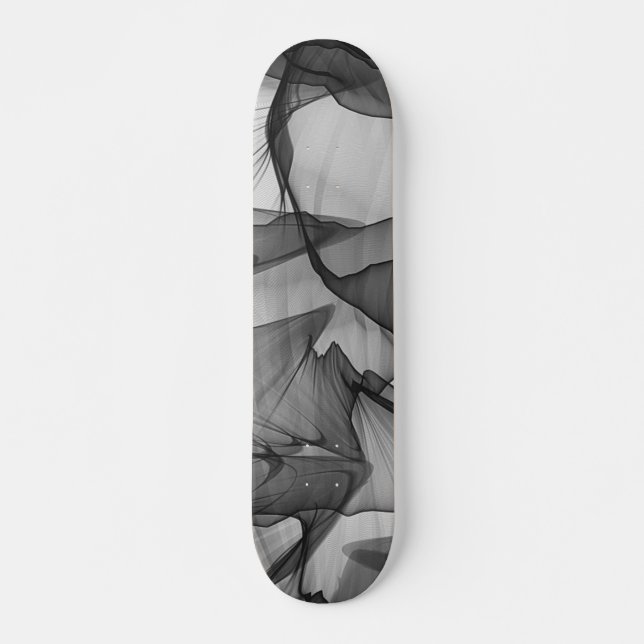 Skateboard Couche mystique des rayures de chiffon Design de t (Devant)