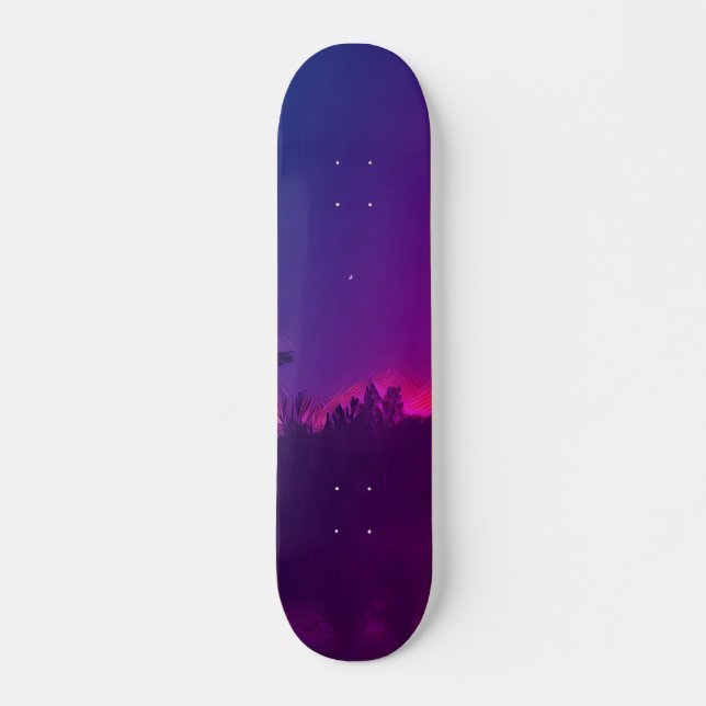 Skateboard Coucher de soleil de Mononoke (Devant)