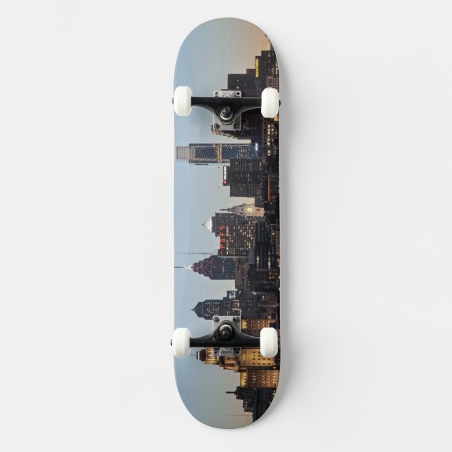 Skateboard coucher de soleil de Philly (Recto)