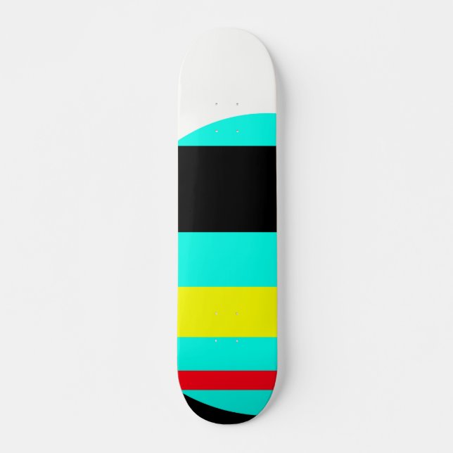 Skateboard Coucher de soleil martien (Devant)
