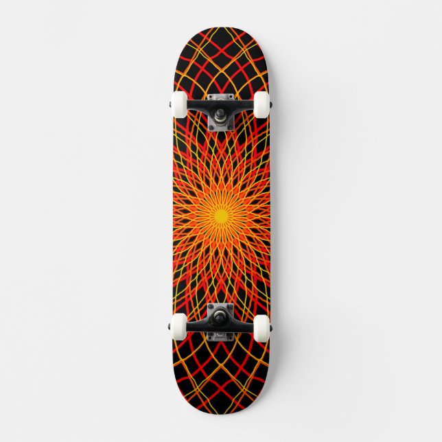 Skateboard Coucher du soleil (Recto)