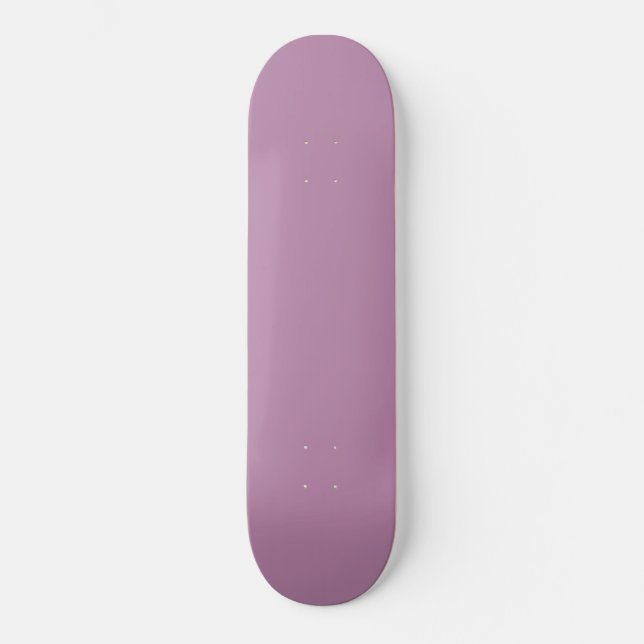 Skateboard couleur mauve (Recto)