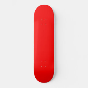 Skateboard couleur rouge