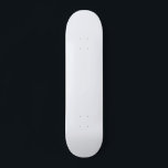 Skateboard Couleur solide blanc Fantôme<br><div class="desc">Couleur solide blanc Fantôme</div>