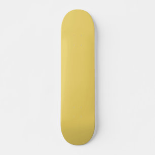 Skateboard Couleur tendance Patinage Jaune Doux