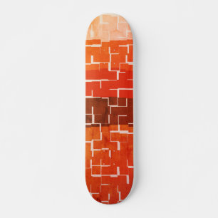 Skateboard Couleurs d'automne cool rustiques