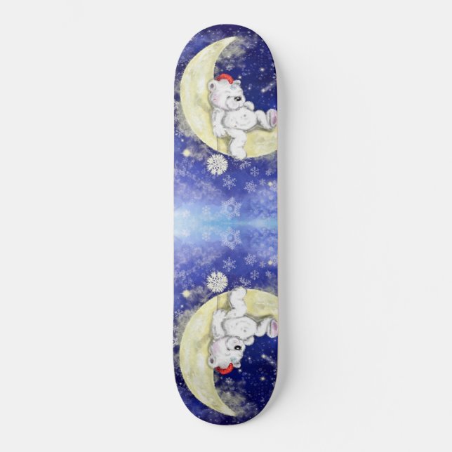 Skateboard Coupe de Sweet Dreaming Little Bear (Recto)