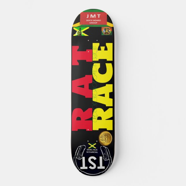 Skateboard COURSE AUX RATS  JMT JAM 8 1/4" Planche de Skatebo (Recto)