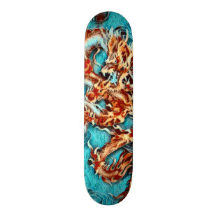 Skateboard Coutume chinoise d'élément de dragon d'empereur de