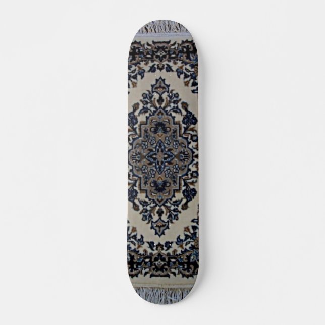 Skateboard couverture blanche (Devant)