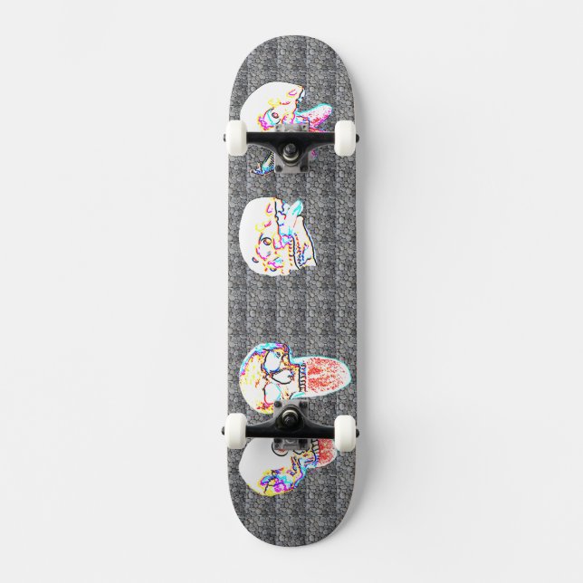 Skateboard Craie chère (Recto)