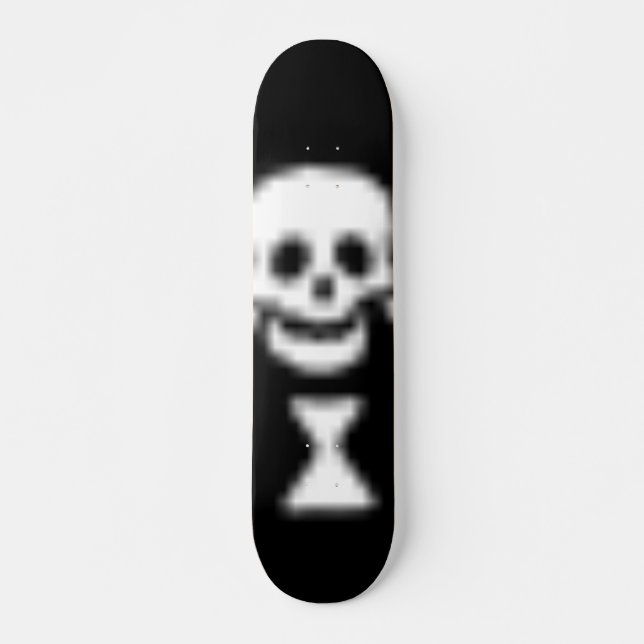 Skateboard crâne (Devant)
