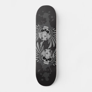 Skateboard Crâne ailé