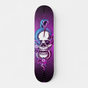 Skateboard Crâne avec viper