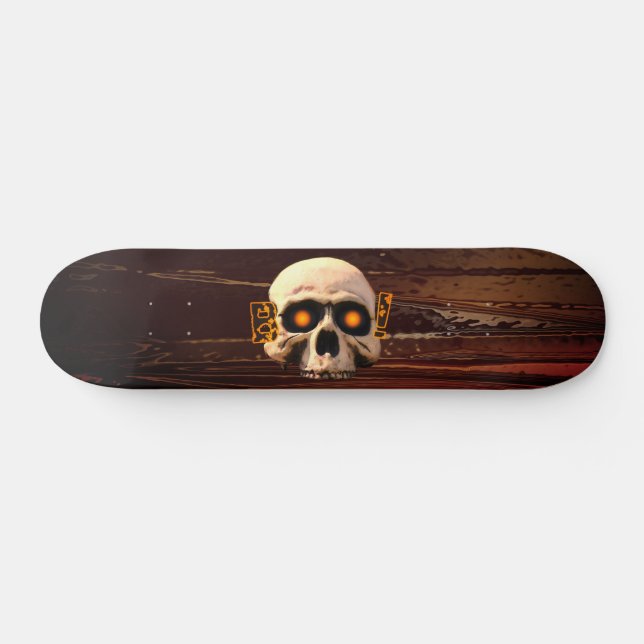 Skateboard Crâne Boo (Horz)