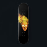 Skateboard Crâne de feu<br><div class="desc">Cette conception peut être personnalisée en choisissant l'option personnaliser pour ajouter du texte ou apporter d'autres modifications. Si ce produit a la possibilité de transférer la conception à un autre article, s'il vous plaît assurez-vous d'ajuster la conception pour s'adapter si nécessaire. Contactez-moi à colorflowcreations@gmail.com si vous souhaitez avoir cette conception...</div>