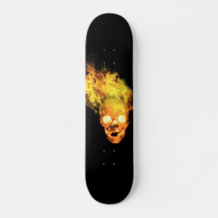 Skateboard Crâne de feu
