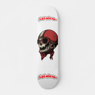 Skateboard Crâne du pilote