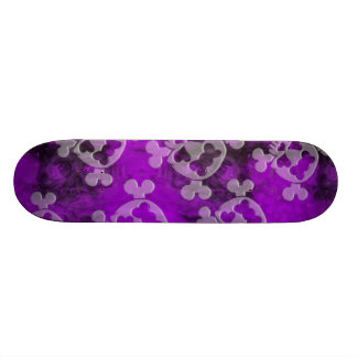Skateboard Crâne et os