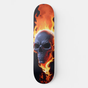 Skateboard Crâne foncé feu mort 7