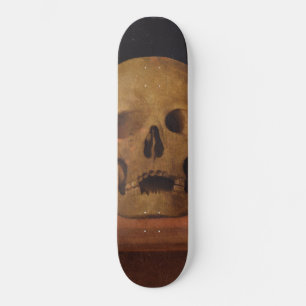 Skateboard Crâne humain (par Mariotto Albertinelli)