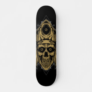 Skateboard Crâne impie - Conception personnalisée du skateb