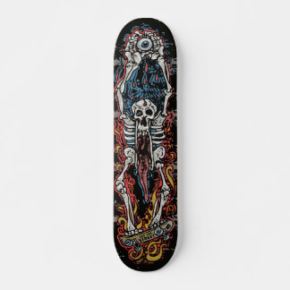 Skateboard Crâne Jaw Punk SK8 Board par Manger la rue