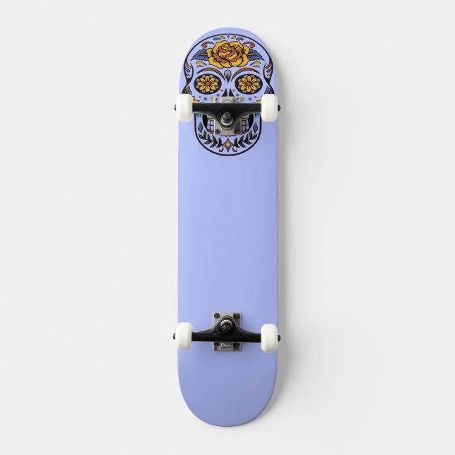 Skateboard Crâne personnalisé (Recto)