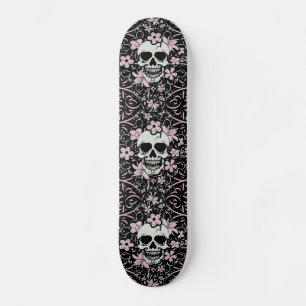 Skateboard Crâne vintage Girly