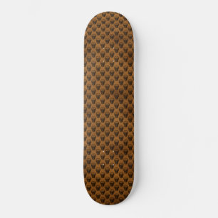 Skateboard Crânes en cuivre gothiques aléatoires