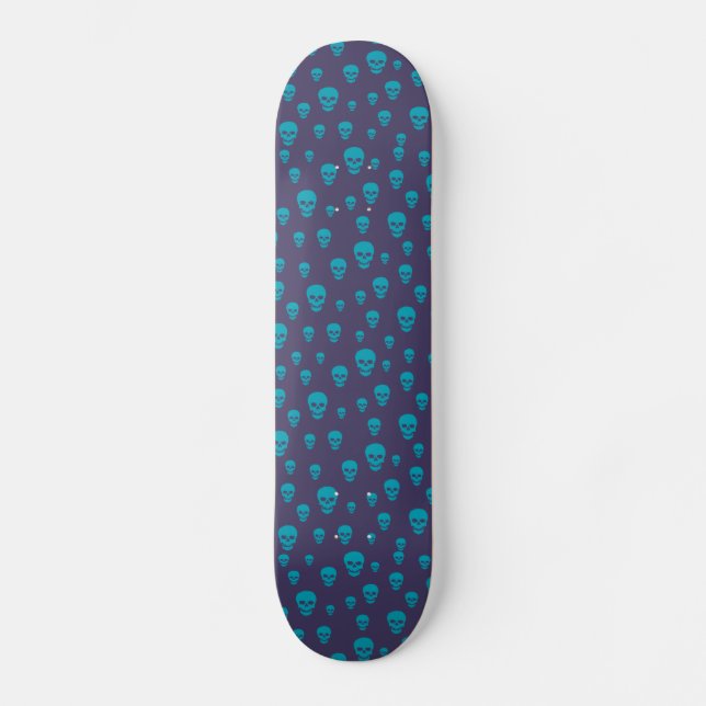 Skateboard Crânes flottantes (Recto)
