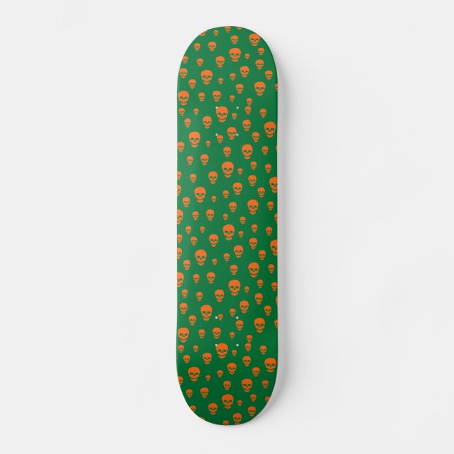 Skateboard Crânes flottantes (Recto)