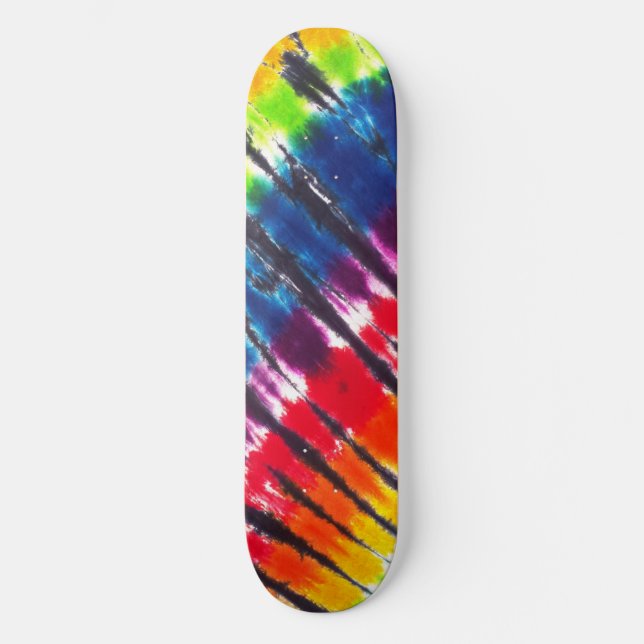 Skateboard Cravate multicolore (Recto)