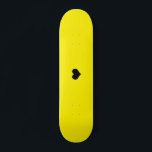Skateboard Create Your Own Custom<br><div class="desc">Créez votre propre conception de skateboard jaune personnalisé</div>