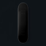 Skateboard Create Your Own Custom<br><div class="desc">Créez votre propre conception de skateboard noir personnalisé</div>