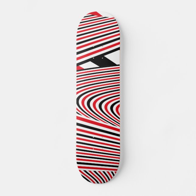 Skateboard Création de Motif Abstrait 2 (Recto)
