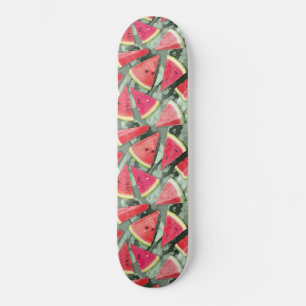 Skateboard Création du Motif de pastèque 4