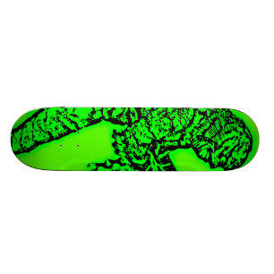 Skateboard Créature de la planche à roulettes noire de lagu
