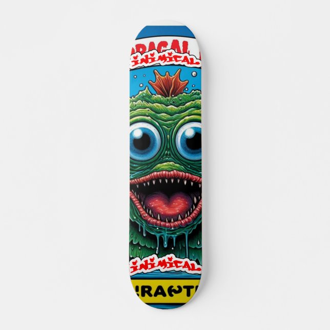 Skateboard Créature de lagune inimique (Devant)